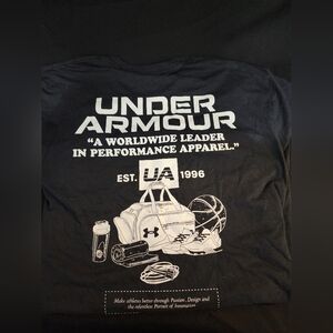 Under Armour Black Graphic T-Shirt